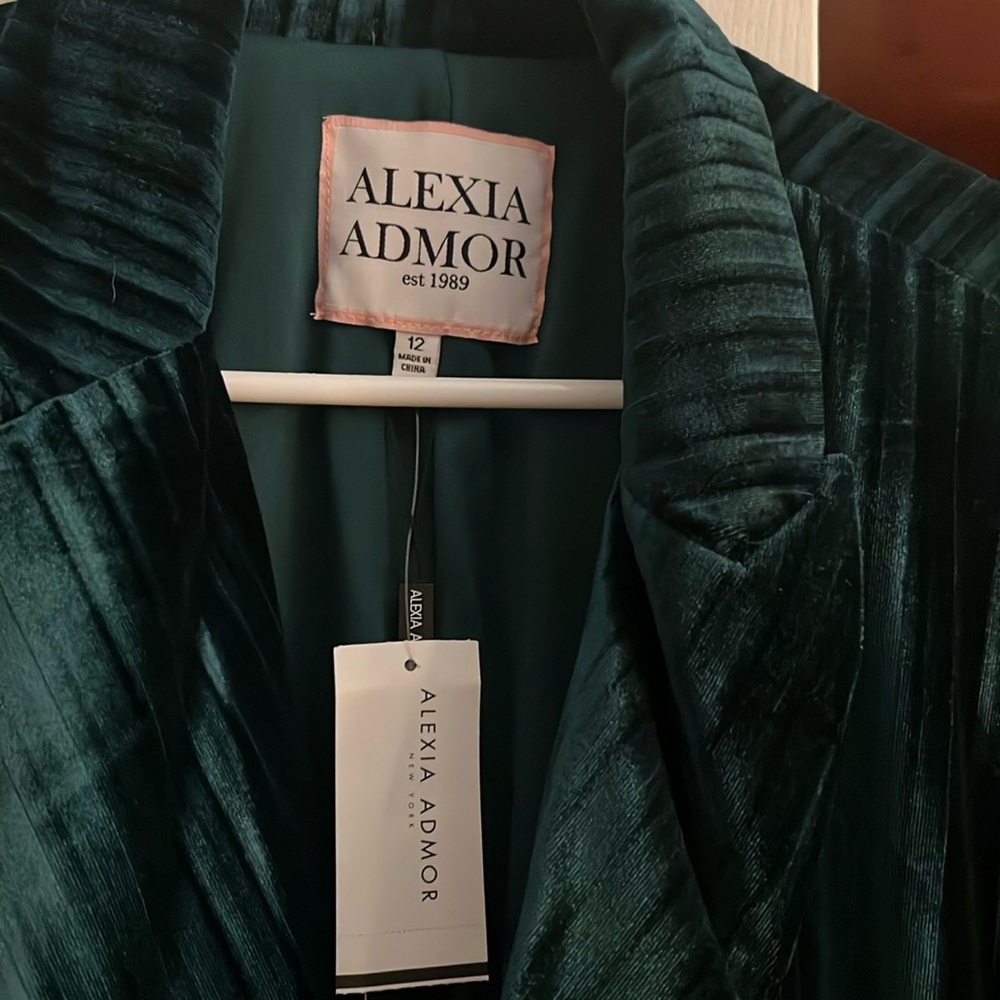 Velvet blazer